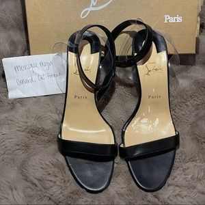 Christian Louboutin Jonatina 100mm in Black